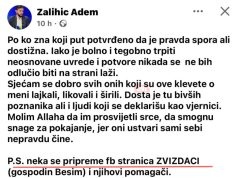 Adem Zalihić nam prijeti!