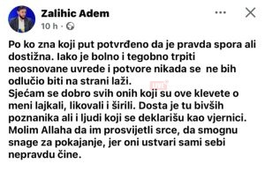 Adem Zalihić nam prijeti!
